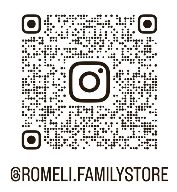 QR Instagram @romeli.familystore